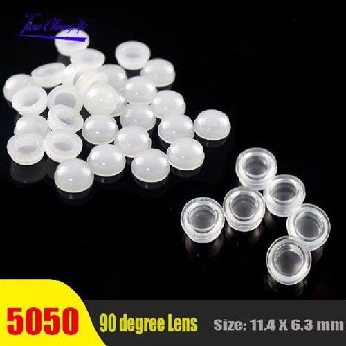 LED Lens 90 deg Reflector Collimator For 5050 Convex