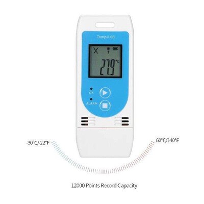 AC88-USB Temperature Humidity Data Logger Reusable RH TEMP