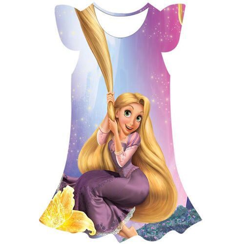 Cinderella Dress Girls Clothes Cartoon  Childrens Clothing