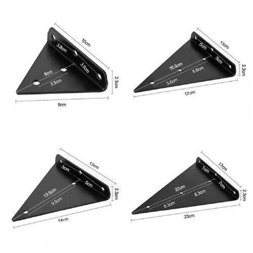 1 Set Useful Shelf Bracket  Easy to Install Anti-deform
