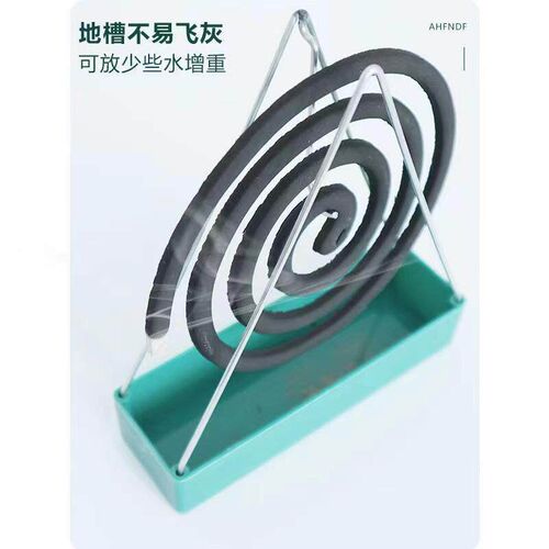 Creative triangular mosquito coil holder for home use, made