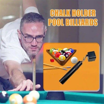 Pool Cue Chalk Holder Pool Cue Tip Shaper Billiard Pool