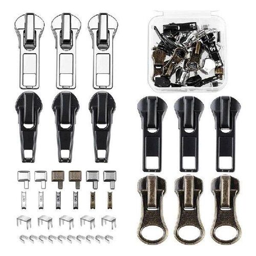 Zipper Repair Kit, 5 Zipper Replacement Slider Kit, Zippers
