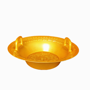 龙洗铜盆鱼洗盆洗脸盆婚庆铜盆聚宝盆共振盆酒吧金盆洗手浴佛盆