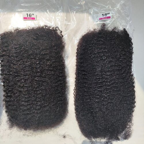 4c Afro Kinky-curly Human Crochet Hair 1 Pack 50grams/30gram