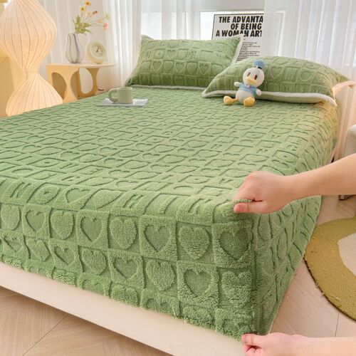 mpressible Tower Fleece Bed ver Single Piece Fleece-lined Th
