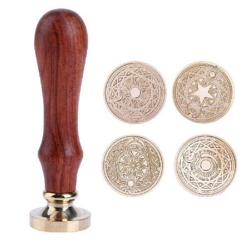 Vintage DIY Love Pattern Seal Stamp Sealing Wax Stamp for
