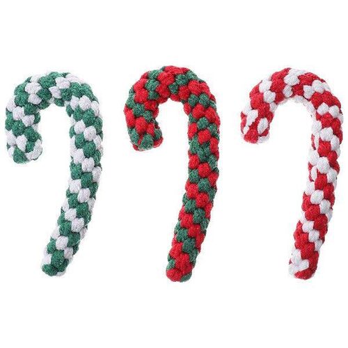 3 Pcs Pet Cotton Rope Toy Small Dog Toys Molar Chew Biting