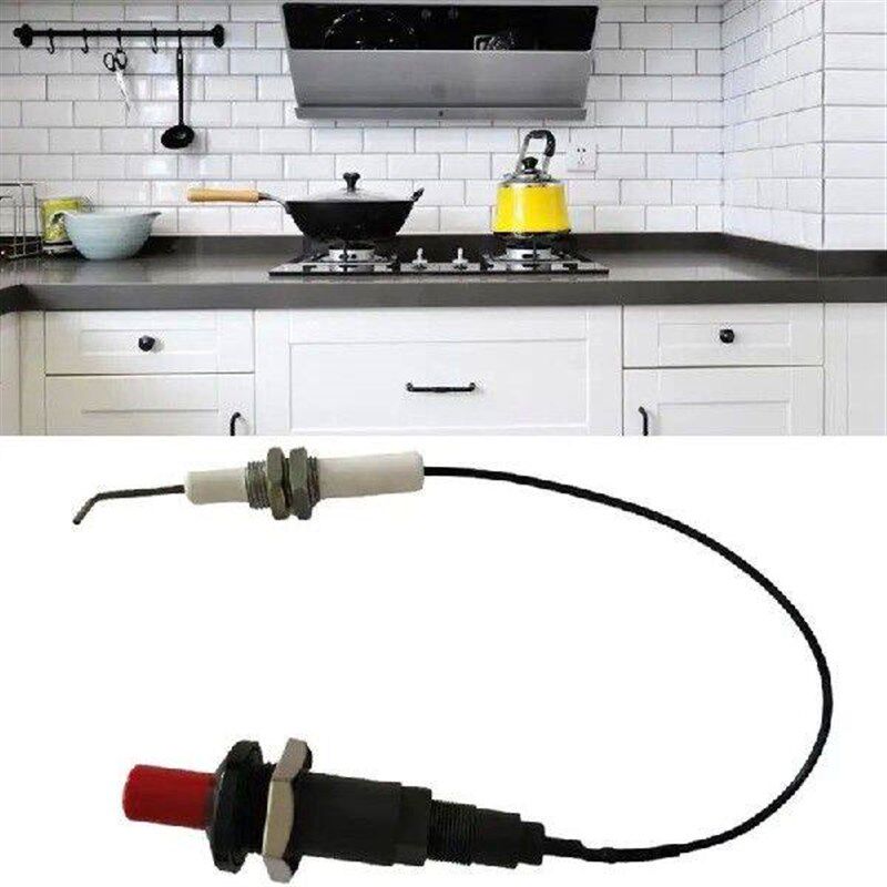 Electrode Push Button Piezo Igniter Wire 30CM for Gas - 实物图