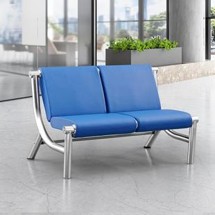 不锈钢机场椅三人连排座椅四人位排椅候诊区沙发公共区域等候椅子