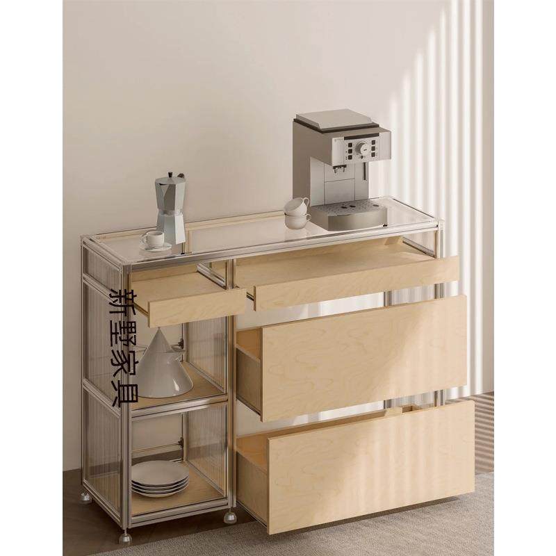 简约现代桦木海洋板餐边柜茶水柜咖啡柜铝型材收纳柜储物柜置物柜,鲜花速递/花卉仿真/绿植园艺,割草机/草坪机,淘宝优惠券,粉丝福利购,淘宝优惠卷