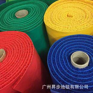 厂家直销宝丽美8A8喷丝塑料地毯卷材 酒店楼梯走廊防滑垫加密耐磨