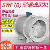 HL3 453pa 2.2KW 防爆混流风机 风量8156m3 带消声段