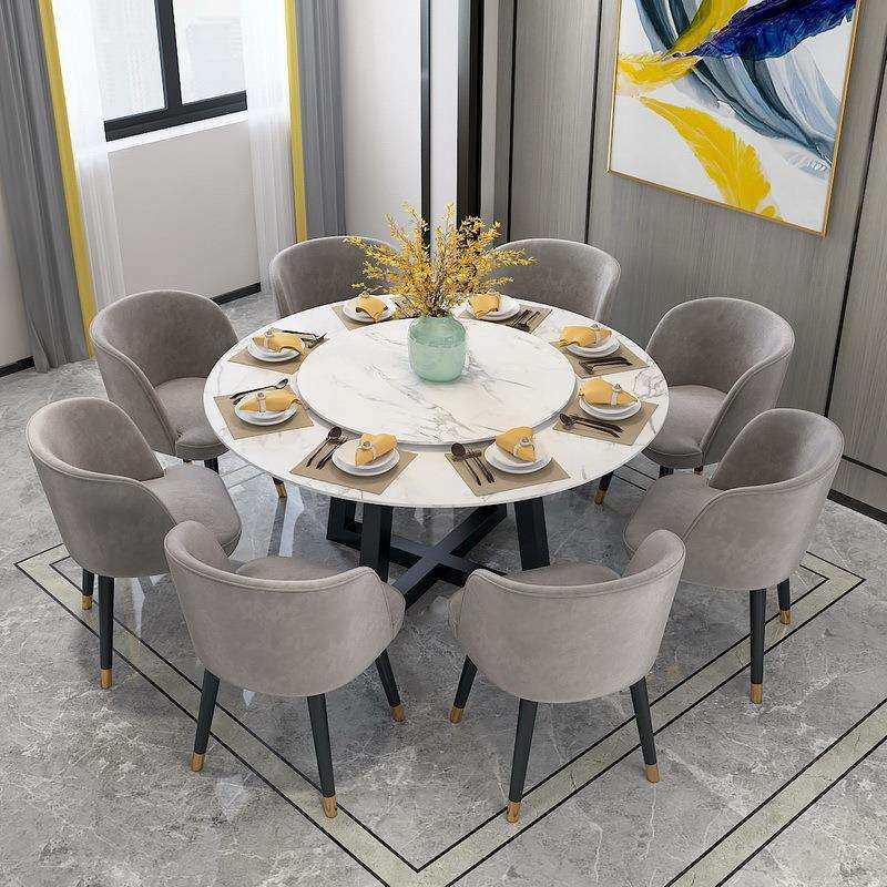 现代简约大理石圆形餐桌家用带转盘饭桌 餐厅多人餐桌椅组合,鲜花速递/花卉仿真/绿植园艺,割草机/草坪机,淘宝优惠券,粉丝福利购,淘宝优惠卷