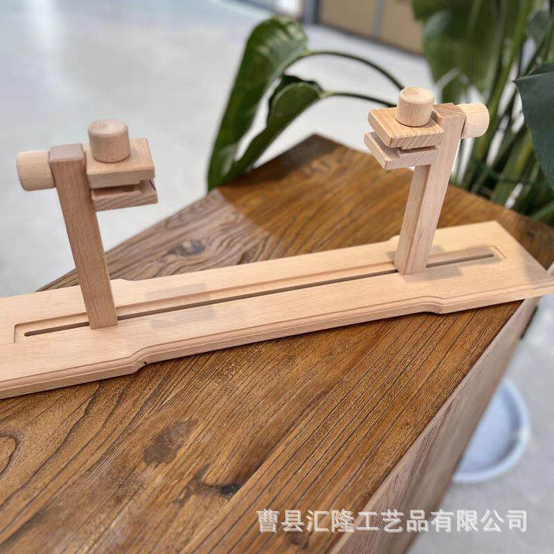 刺绣桌面绣架台式专业十字绣苏绣法绣家用固定绷夹工具大号可调节