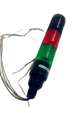 天逸 36mm LED应急警示灯JD36F3-L01GRF 带蜂鸣指示灯两色警示灯