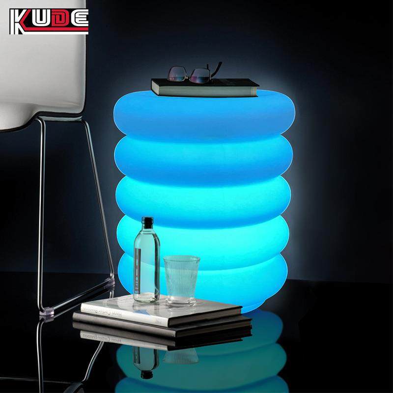 热销塑料发光灯笼凳LED七彩氛围家具 甜甜圈发光桌椅发光圆凳子,鲜花速递/花卉仿真/绿植园艺,割草机/草坪机,淘宝优惠券,粉丝福利购,淘宝优惠卷