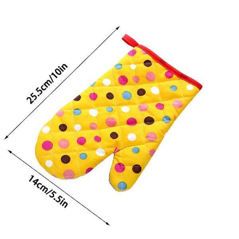 Microwave Glove Potholder Bakeware Heat Resistant Padded - 实物图
