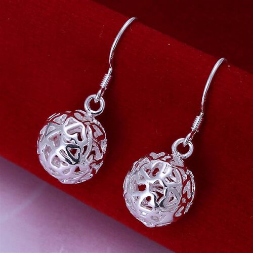 Women lady lovely fashion high quality silver color ball par