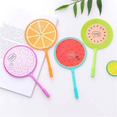 1Pcs Unique Ball Pen New Cartoon Cat Fan Shape Ballpoint