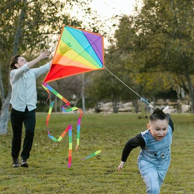 5 Sets Kids Making Craft Kits Toys Interactive Drawing Kite