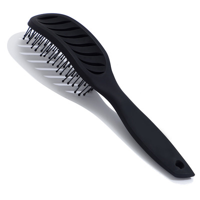 Barber Arc Massage Modeling Comb Wide Tooth Curved Curling H
