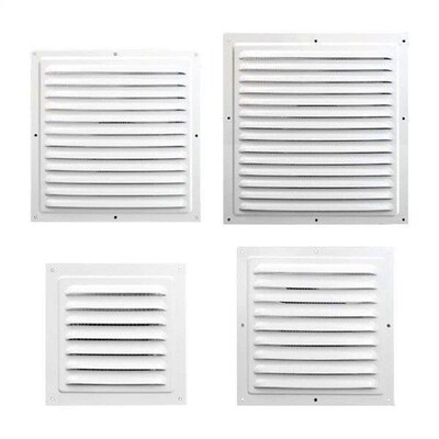 Air Vent Cover Aluminum Alloy Air Vent Louver for Bathroom