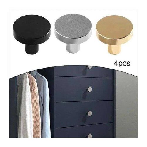 Round Pulls Drawer Handle Single Hole Metal  Cabinet Drawer