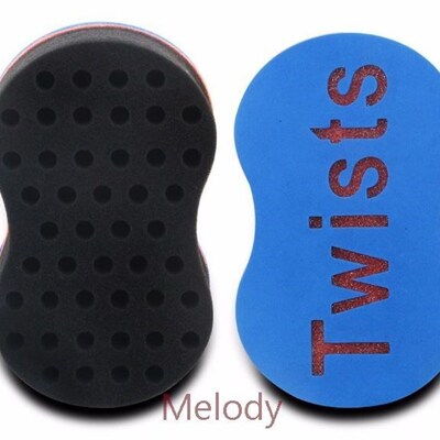 Curly hair twist sponge curly sponge eight-shaped hairsponge