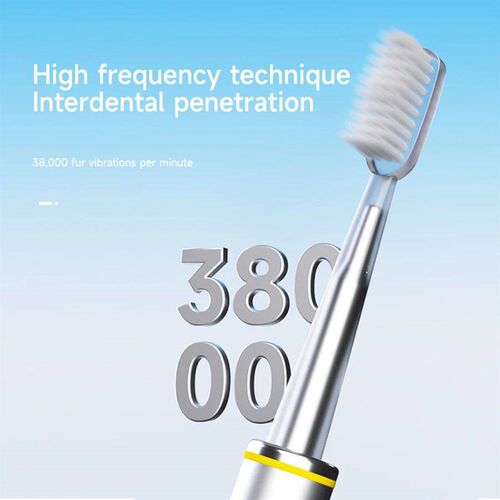 Intelligent electric toothbrush with DuPont soft hair and mu