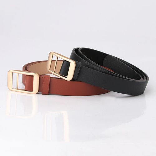 Womens Ins rend Korean Student Parallel Bar Alloy Buckle De