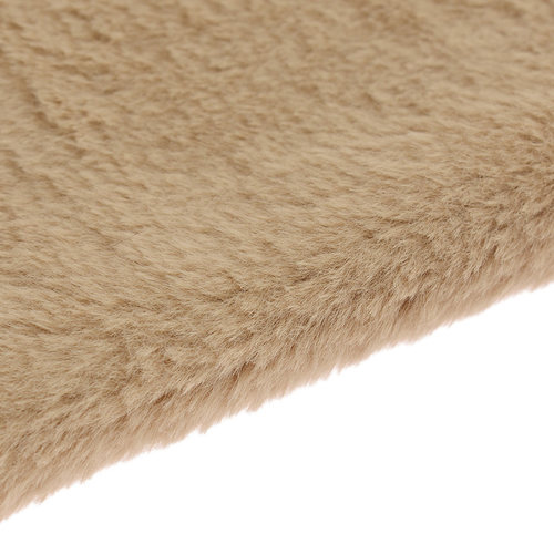 Solid Color Soft Artificial Fur A4 Fabric Patchwork Women Ba
