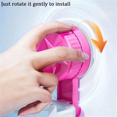 2Pcs Double Hooks Dopamine Suction Cup Hooks Reusable Punch