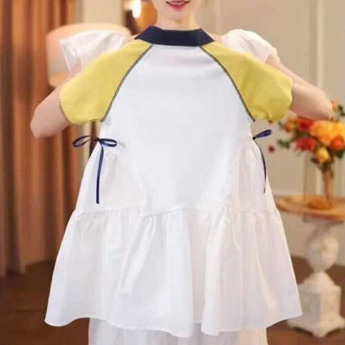 Polo Dress with Print for Girls POLO领印花拼接公主裙