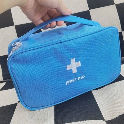 Health Medicine First Aid Kit Oxford Cloth Portable Travel S
