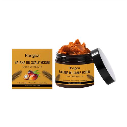 HOEGOA Batana Hair Scrub - Hair Care for Cleansing Roots, Im