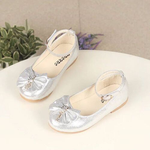 Girls Princess Leather Shoes Spring Autumn Elegant Kid Balle