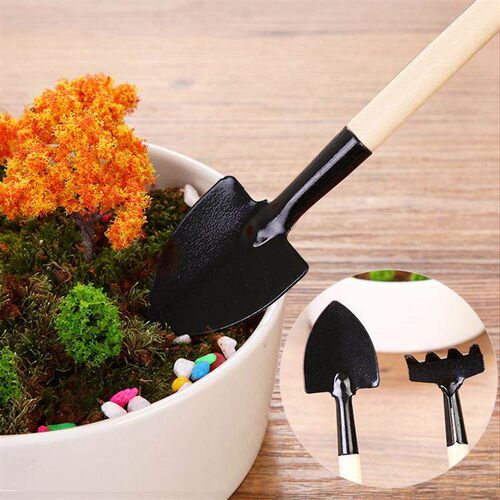 Garden Tool Set of Three - Mini Garden Tools, Multi-function