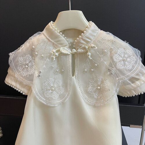 Girls Dress Summer Childrens Cheongsam Princess Dress New T
