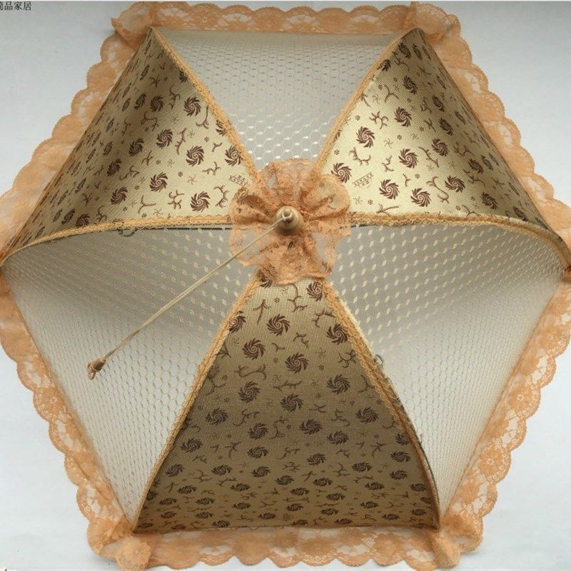 超大圆形90cm餐桌罩可折叠饭菜罩伞防蝇桌盖食物罩桌罩特大透气,收纳整理,餐桌罩,淘宝优惠券,粉丝福利购,淘宝优惠卷