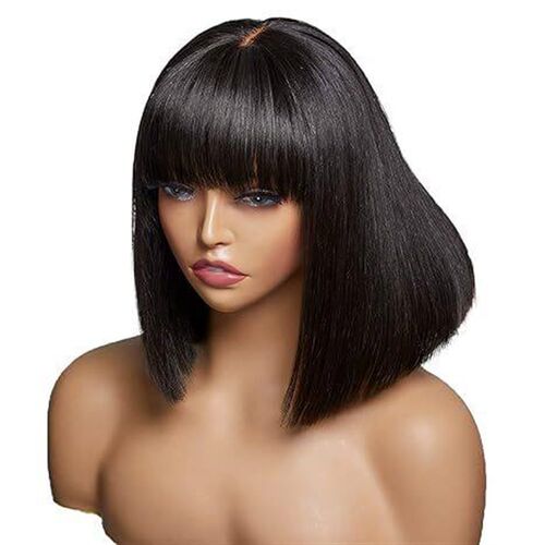 Wig Chemical Fiber Wig Womens High Temperature Silk-bang Ch