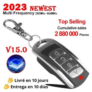 Garage Door Remote Control Duplicator 287MHz-868MHz Multi-Fr