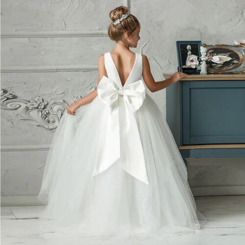 Girls Christmas Dress For Kids Wedding Evening Party Bridesm