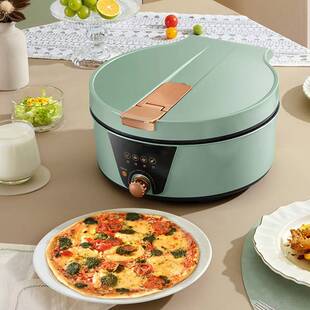 电铛加深家能用100KS的可饼拆洗多功电饼铛方面形双加热锅煎烤机