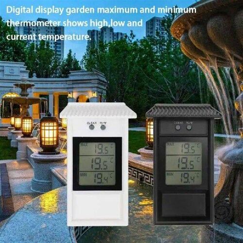 Digital Thermometer Home Indoor Outdoor Temperature Monitor