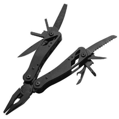 All steel combined tool pliers foldable multifunctional