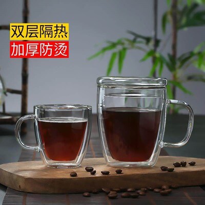 double coffee mugs drinking glass tea cup drinkware milk mug