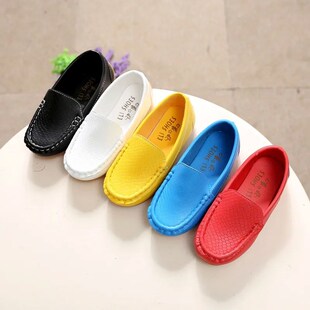 Soft Casual Girl Leather Kids Baby Children Boy Shoes
