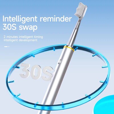 Electric Toothbrush Mental Thin Brush Body Specially for Wom