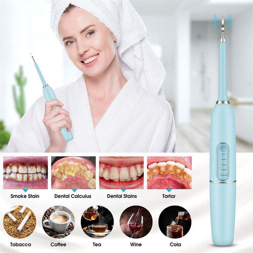 Electric Vibration Tooth Calculus Remover Sonic Dental Scale